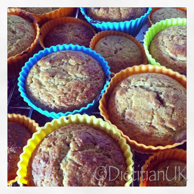 Dietitian UK: Healthy, Gluten Free, Banana and Yoghurt Muffins.