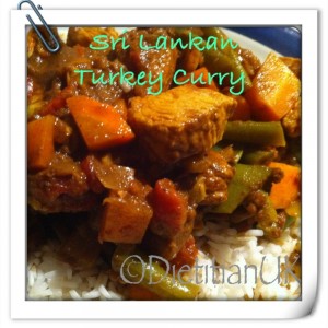 Dietitian UK: Sri-Lankan Style Turkey Curry