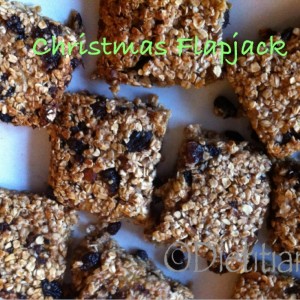Dietitian UK: Christmas Flapjack