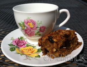 Dietitian UK: Greengage Flapjack