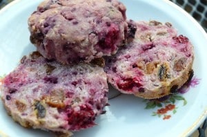 Dietitian UK:  Blackberry Scones