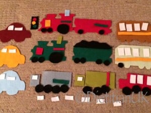 Dietitan UK: Felt trains