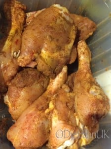 Chicken Tagine marinade
