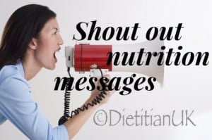 Shoutnutritionmessages