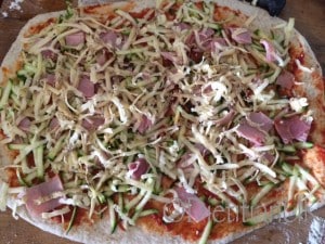 Courgette pinwheels 1