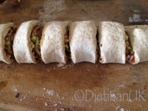 Courgette pinwheels 2