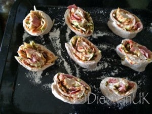 Courgette pinwheels 3