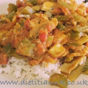 Dietitian UK: Fragrant Fish Curry