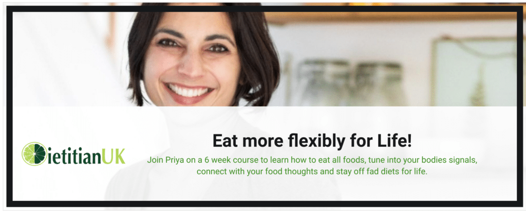 The flexible eating course, eat more flexibly for life