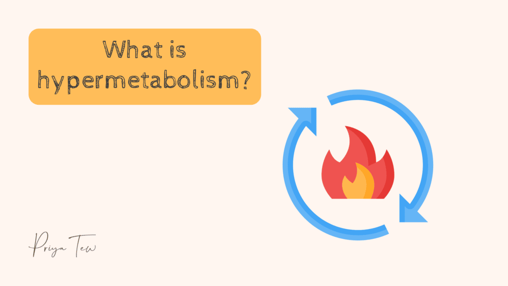 Hypermetabolism in eating disorders